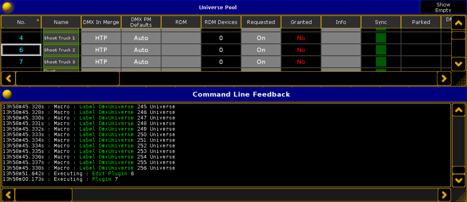 GrandMA2 Automatic Universe Labeler Plugin – Free